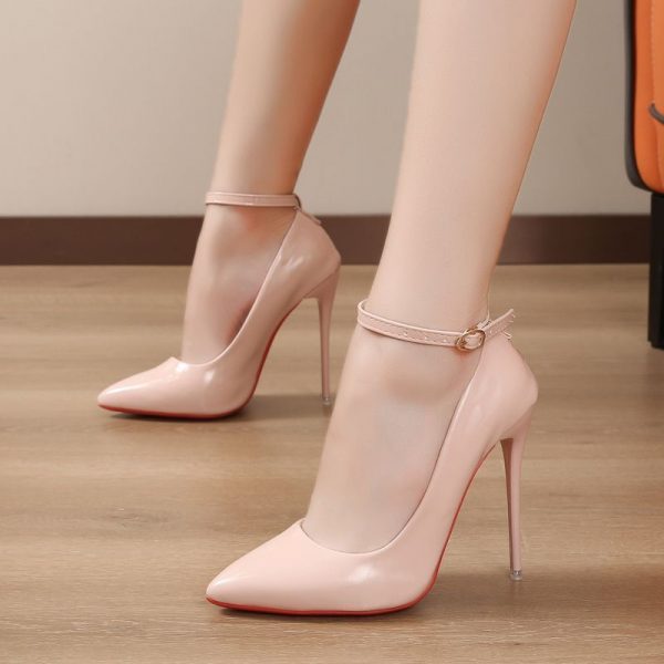 040ca2d4-ca45-4f5f-b3ed-d81bb5923d3d.jpg Spring And Autumn High Heels Stiletto Heel Shallow Mouth