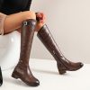 0d418c16-b2bf-406b-8a54-141448e0c396.jpg Retro Casual Women's Chunky Heel Knight Boots