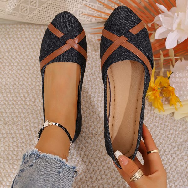 17fe4ebd-9023-43d8-9f4a-9bab8484e4a5.jpg Ins Cross-straped Denim Loafers Fashion Lightweight Comfortable Flats Shoes For Women