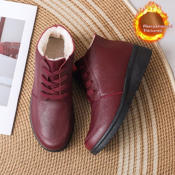 33f34705-76b0-401f-a02d-eb5e1d4400a3_trans.jpeg Womens Fleece-lined Extra-thick Insulated Short Boots With A Non-slip Flat Sole