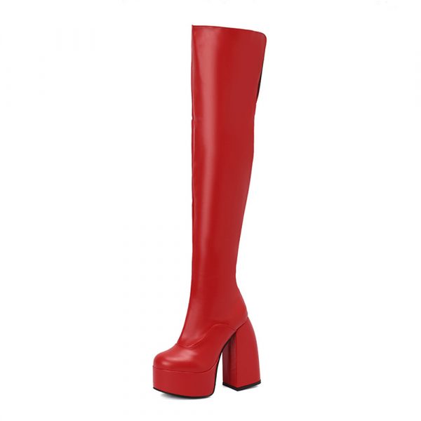 37d5ecd6-8ede-4899-bafb-22feb55f6141.jpg Stylish Casual Plus-size Over-the-knee Boots With A Round Toe And High Heel