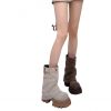Versatile Casual Thick-soled Fashionable Cigarette Pants Boots For Women