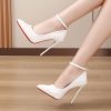 Spring And Autumn High Heels Stiletto Heel Shallow Mouth