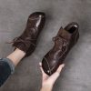 4451d460-46da-4be7-920e-a4de9ba2dc5b.jpg Genuine Leather Comfortable Soft-Soled SpringAutumn Handmade Retro Womens Boots