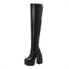 467d2895-b9b3-4363-bdf8-f08bc4a6ec99.jpg Stylish Casual Plus-size Over-the-knee Boots With A Round Toe And High Heel