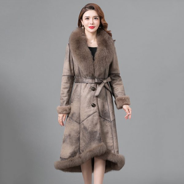 5d99425a-104e-4010-b8af-39b6347dbb69-1.jpg Real Fur One Woman Coat Thickened