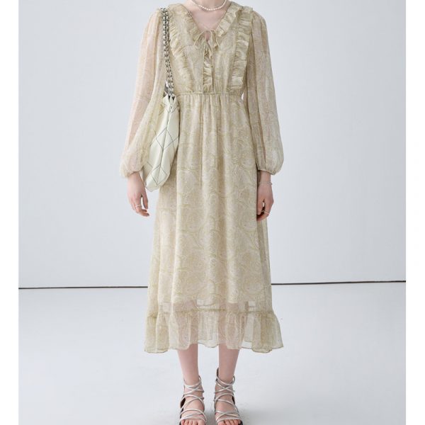 5f509d3f-2405-4976-8c0d-013c0cf13a7f.jpg French Retro Dress For Women Summer