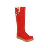 6b012f10-8eda-4d08-a704-ccea6a2fc05d.jpg Womens Fleece-Lined Solid-Color Minimalist High Boots