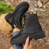 701ce74a-4753-413f-abb1-a3c6978f9343.jpg Versatile Motorcycle-style Ankle Boots With A Thick Sole
