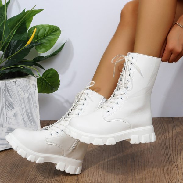 7ece043f-b007-40ba-9545-4248f5ef5e1e.jpg Round-toe White Cross-border Bootsankle Boots