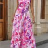 Bohemian Retro Print Dress Women