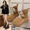 9a07f265-8623-4ca5-9226-ab6b2043b7af.jpg Stylish Chunky-soled Vintage Lace-up Versatile Boots For Women