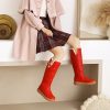 a16805e6-dd37-4fc5-84a8-951ccaa13507.jpg Womens Fleece-Lined Solid-Color Minimalist High Boots