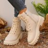 abecfafc-c276-4fdc-b2c7-d58f0305f72a.jpg Versatile Motorcycle-style Ankle Boots With A Thick Sole