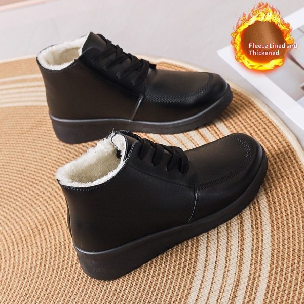 abfffb9e-8704-449a-b254-e59e069f63dd_trans.jpeg Womens Fleece-lined Extra-thick Insulated Short Boots With A Non-slip Flat Sole