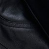 Motorcycle Leather Jacket Large Coat Woman