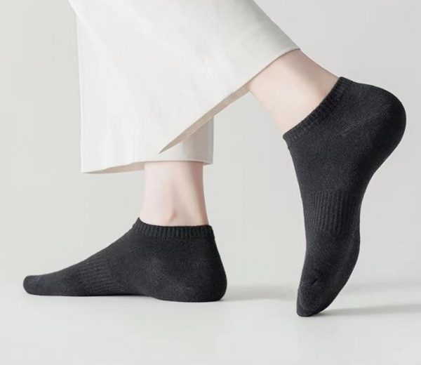 Solid-color Summer No-show Socks For Men And Women