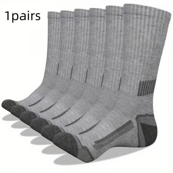 Men's Simple Basketball Mid-calf Socks