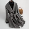 New Coat Double-faced Wool Womens