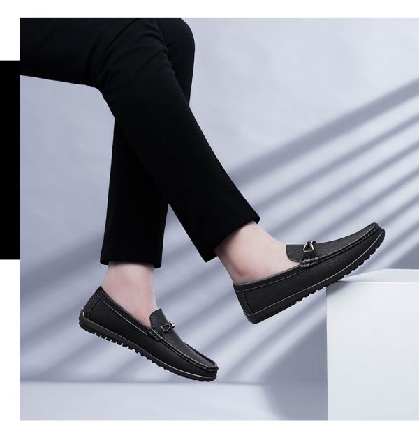 Men's Flat Leather Fashion Casual Shoes