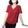 New Stylish Chiffon Top Womens Summer Clothing