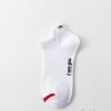 Ear-loop Mesh Breathable Sweat-wicking Low-top Youth Trendy Basketball Socks