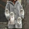 Cozy Fleece-Lined Hooded Cardigan Flannel Jacket
