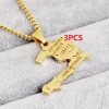 Haiti Map Necklace