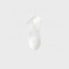 Men's Summer Thin Mesh Breathable White Socks