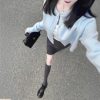 Short Outerwear Cardigan Top For Women