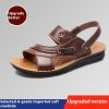 First Layer Cowhide Men's Sandals Summer Genuine Leather Sandals