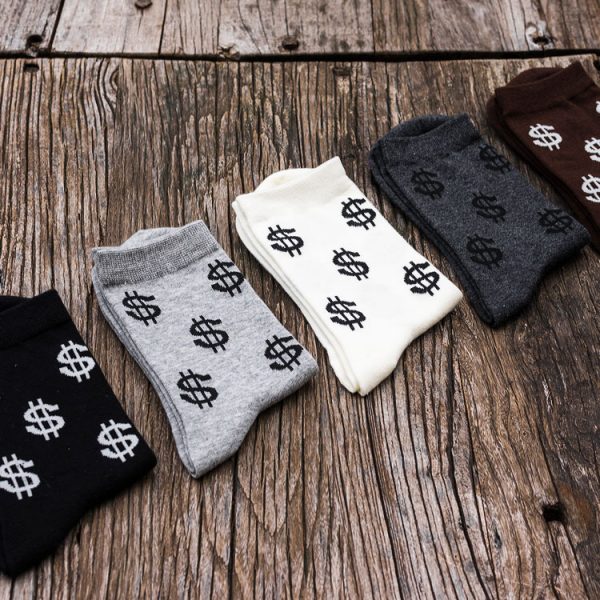 Autumn Men's Personalized Mid-calf Length Socks