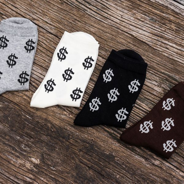Autumn Men's Personalized Mid-calf Length Socks