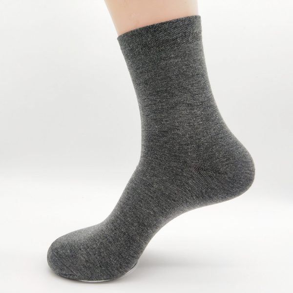 Men's solid color socks