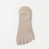 Men's Thin Mesh Breathable Five Finger Invisible Socks