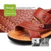 First Layer Cowhide Men's Sandals Summer Genuine Leather Sandals