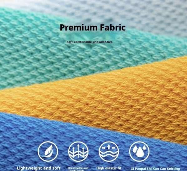 Ear-loop Mesh Breathable Sweat-wicking Low-top Youth Trendy Basketball Socks