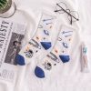 Women's Fashion Cute Cartoon Breathable Socks