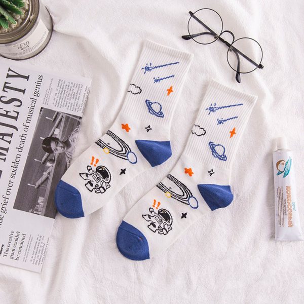 Women's Fashion Cute Cartoon Breathable Socks