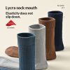 Mens Mid-Calf Cotton Socks With Odor-Resistant Properties