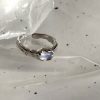 Classic Retro 925 Silver Women Ring Niche Delicate Light Luxury Daily Versatile Ornament