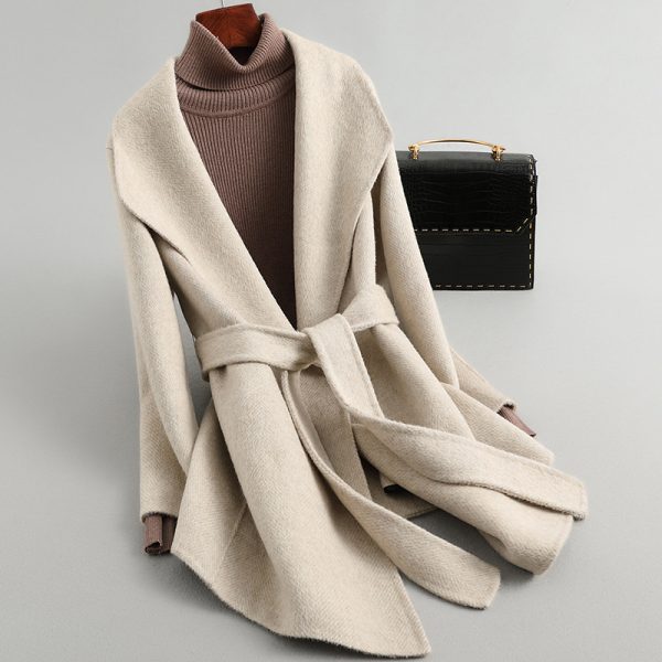 New Coat Double-faced Wool Womens