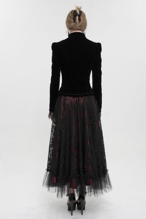 Gothic Magician Performance Womens Coat Jacket
