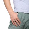 Stainless steel rotating ring