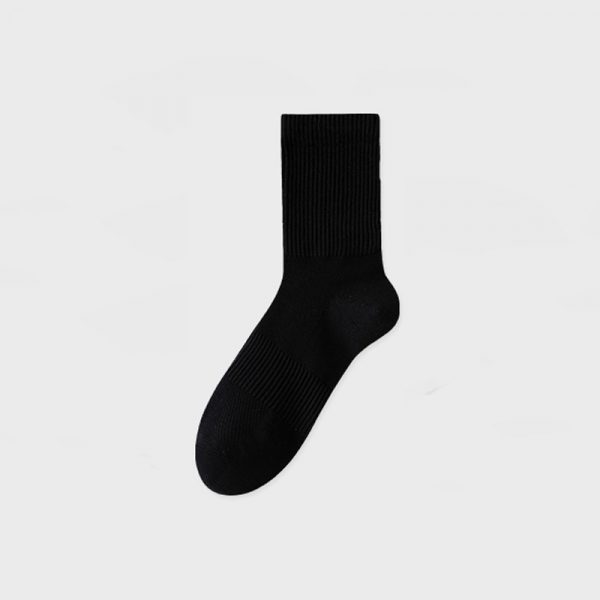 Men's Summer Thin Mesh Breathable White Socks