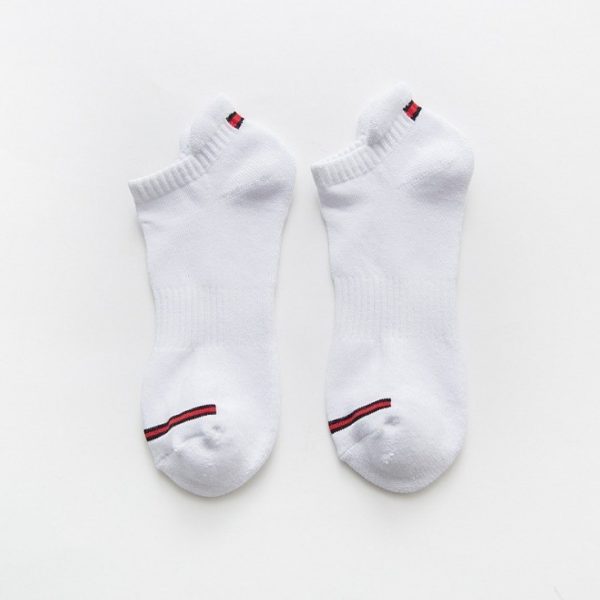 Solid Color Ear Lift Breathable Cotton Socks Sports