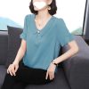 New Stylish Chiffon Top Womens Summer Clothing