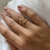Delicate Candy Fine Zircon Freshwater Pearl Ring