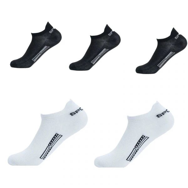 Men's Mesh Breathable Low-cut Sports Socks