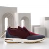 Fashionable Casual Flyknit Mesh Mens Shoes